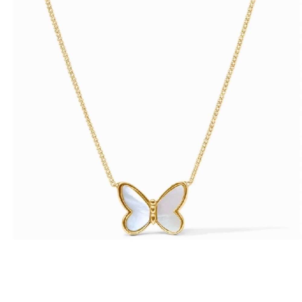 $125 Julie Vos Delicate Butterfly Pendant